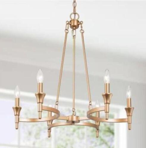 MODERN DINING ROOM CANDLESTICK CHANDELIER