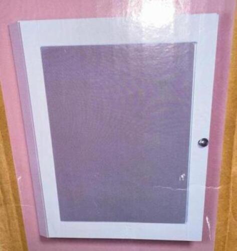 24:X30" VANILLA FINISH MEDICINE CABINET