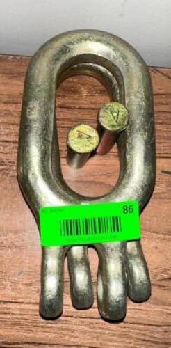 (2)- HEAVY DUTY LINKS WITH CLEVIS