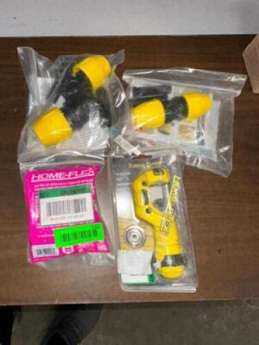 TUBE CUTTER AND ASSORTED TOOLS
