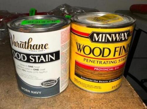 ASSORTED WOOD STAIN