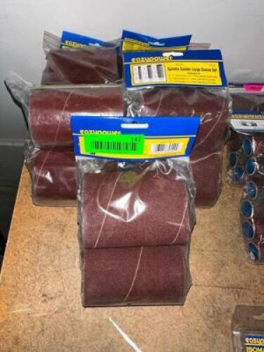 (5)- SPINDLE SANDER LARGE SLEEVE SETS