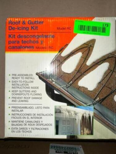 ROOF AND GUTTER DEICING KIT