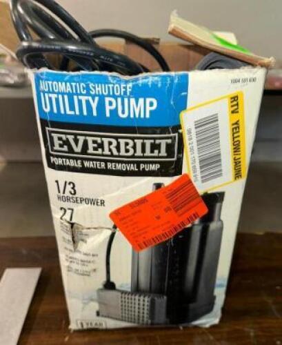 PORTABLE WATER REMOVAL PUMP