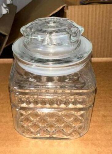(12)- SEALABLE CANDY JARS