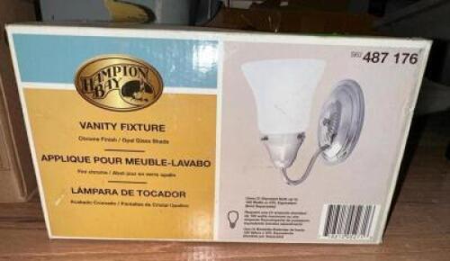 CHROME FINISH VANITY FIXTURE