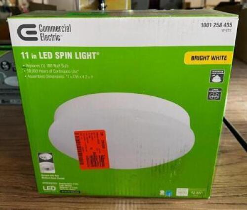 11" LED SPIN LIGHT