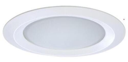 (6)- HALO 5" RECESSED WHITE TRIM LIGHTS