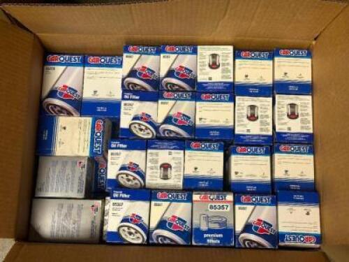 32 CT. CASE OF OIL FILTERS