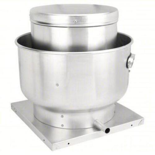 DESCRIPTION: (1) CENTRIFUGAL UPBLAST ROOF EXHAUST FAN BRAND/MODEL: DAYTON #56JN91 INFORMATION: UPBLAST-SIDEWALL/BELT DRIVE SIZE: 14-3/4"WHEEL DIA RETA