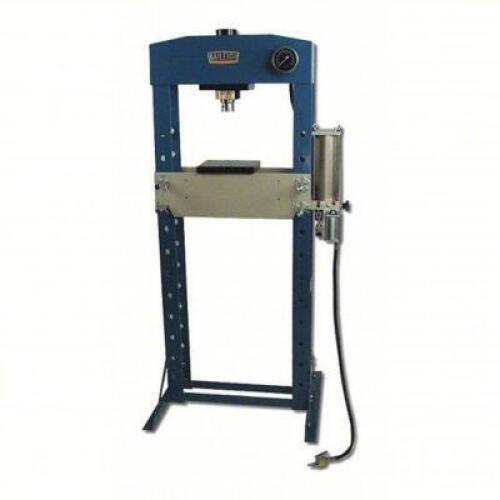 DESCRIPTION: (1) HYDRAULIC PRESS BRAND/MODEL: BAILEIGH #31XV12 INFORMATION: AIR, H-FRAME, 30 TON CAPACITY SIZE: 44" W X 76" H X 44" D RETAIL$: $2626.6