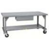 DESCRIPTION: (1) WORKBENCHBRAND/MODEL: LITTLE GIANT #21E725INFORMATION: 3,600 LB OVERALL LOAD CAPACITY, GRAYSIZE: 36" X 72" X 34"RETAIL$: $1875.23 EAQTY: 1