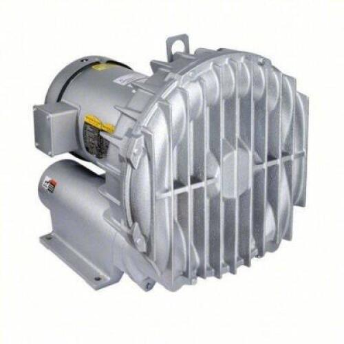 DESCRIPTION: (1) REGENERATIVE BLOWER BRAND/MODEL: GAST #33K801 INFORMATION: 10 HP, 125 IN WC MAX OP PRESSURE, 110 IN WC MAX VACUUM, 425 CFM MAX FLOW R