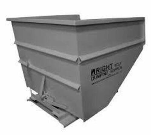DESCRIPTION: (1) SELF DUMPING HOPPER BRAND/MODEL: MCCULLOUGH INDUSTRIES SIZE: 1 CU YD RETAIL$: $1077.00 EA QTY: 1