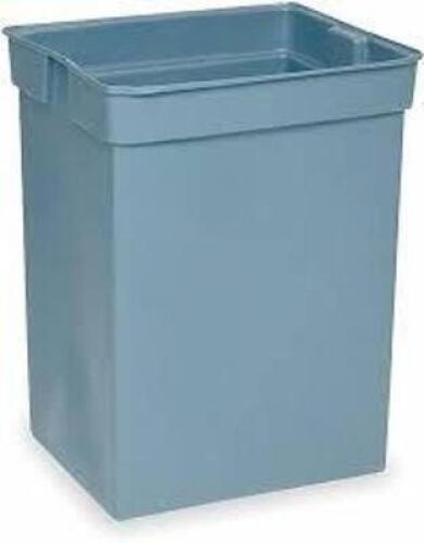 DESCRIPTION: (4) RIGID LINER FOR CONTAINER BRAND/MODEL: RUBBERMAID #FG256K00GRAY INFORMATION: GRAY, PLASTIC SIZE: 42 GALLON RETAIL$: $281.48 EA QTY: 4
