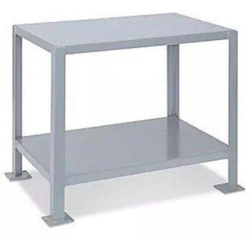 DESCRIPTION: (1) FIXED HEIGHT WORK TABLE, HEAVY DUTY BRAND/MODEL: DURHAM INFORMATION: GRAY, STEEL SIZE: 36" L X 24" W X 30"H RETAIL$: $365.00 EA QTY: