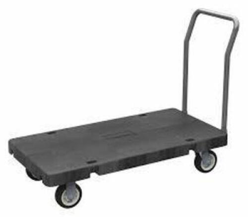 DESCRIPTION: (1) PLATFORM CART BRAND/MODEL: AKRO-MILS #56MW73 INFORMATION: 3000 LB CAPACITY SIZE: 48 IN X 24 IN X 3 IN, 48 IN X 24 IN X 38 3/4 IN RETA