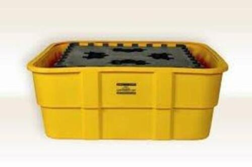 DESCRIPTION: (1) CONTAINMENT UNIT BRAND/MODEL: EAGLE #1683 INFORMATION: YELLOW SIZE: 67" x 67" x 26" RETAIL$: $2088.38 EA QTY: 1