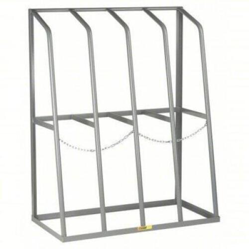 DESCRIPTION: (1) VERTICAL BAR RACK BRAND/MODEL: LITTLE GIANT #20VA66 INFORMATION: GRAY, 4 BAYS SIZE: 48X24X60 RETAIL$: $668.79 QTY: 1