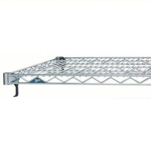 DESCRIPTION: (4) WIRE SHELF, SHELF ONLY BRAND/MODEL: METRO #A1824NC INFORMATION: QUICK-ADJUST, 800 LB LOAD CAPACITY, DRY, NSF APPROVED SIZE: 24" X 18"