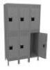 DESCRIPTION: (1) LOCKER UNITBRAND/MODEL: TENNSCOINFORMATION: GRAYSIZE: 3 WIDE, 2 TIER, APPROX 18" X 36" X 84"RETAIL$: $1189.99 EAQTY: 1