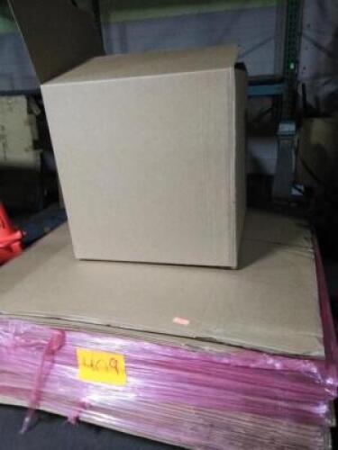 DESCRIPTION: (1) PALLET OF APPROX (50) MOVING BOXESINFORMATION: CARDBOARD, SEE INSPECTIONSIZE: APPROX 36" X 36" X 37"QTY: 1
