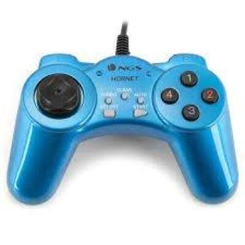DESCRIPTION: (2) GAME CONTROLLERS BRAND/MODEL: HORNET INFORMATION: BLUE RETAIL$: $7.00 EA QTY: 2