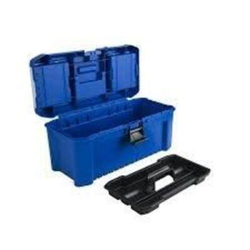 DESCRIPTION: (1) PORTABLE TOOL BOX BRAND/MODEL: PRODUCT NUMBER #6757HD INFORMATION: BLUE, PLASTIC, IMAGES ARE FOR ILLUSTRATION PURPOSES ONLY AND MAY N