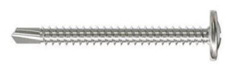 DESCRIPTION: (10) SELF DRILLING WIRE LATH MODIFIED TRUSS HEAD SCREW BRAND/MODEL: SIMPSON #3LHL6 INFORMATION: STAINLESS STEEL RETAIL$: $16.63 EA QTY: 1