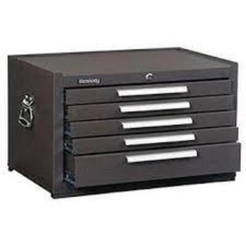 DESCRIPTION: (1) INTERMEDIATE CHEST, TOOL BOX BRAND/MODEL: KENNEDY #54DN27 INFORMATION: MATTE BROWN SIZE: 26-3/4"W 12-1/2"D 11-3/4"H RETAIL$: $631.03