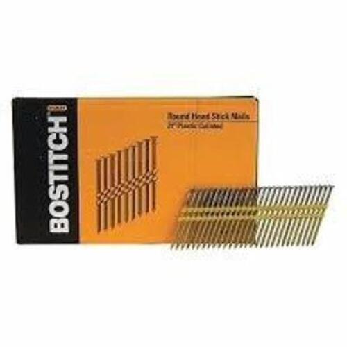 DESCRIPTION: (1) BOX OF (4000) FRAMING NAILS BRAND/MODEL: BOSTITCH #RH-S10DR131HDG SIZE: 3" RETAIL$: $225.67 EA QTY: 1