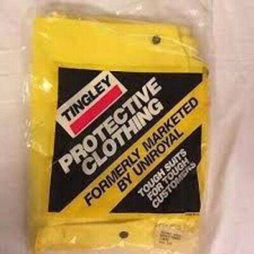 DESCRIPTION: (6) COVERALL PROTECTIVE GEAR BRAND/MODEL: TINGLEY INFORMATION: YELLOW SIZE: XL RETAIL$: $46.62 EA QTY: 6