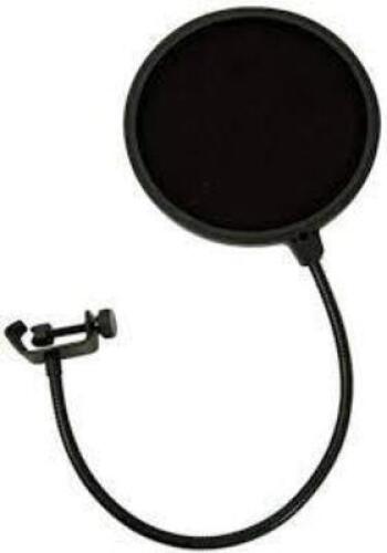 DESCRIPTION: (3) MICROPHONE POP SHIELD BRAND/MODEL: ZEBRA #SM-PS15 INFORMATION: BLACK RETAIL$: $21.65 EA QTY: 3