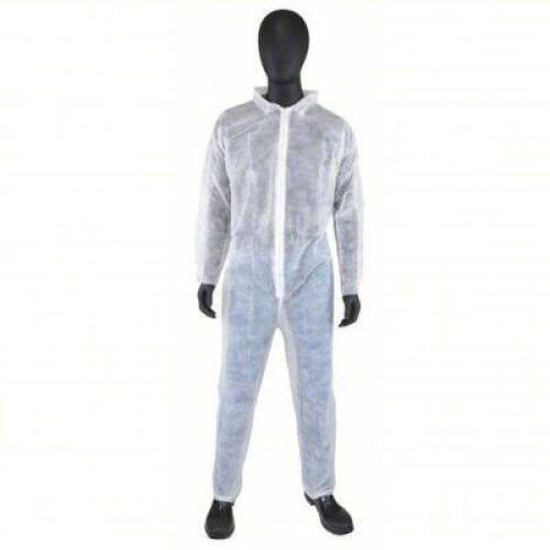 DESCRIPTION: (3) CASES OF(25) COVERALLS BRAND/MODEL: WEST CHESTER #34UJ87 INFORMATION: WHITE, OPEN ANKLE, POLYPROPYLENE SIZE: MEDIUM RETAIL$: $89.09 E