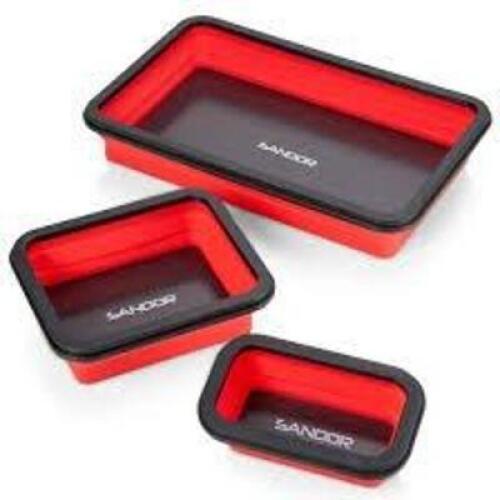 DESCRIPTION: (3) MAGNETIC TOOL TRAY SET OF (3) BRAND/MODEL: DURATOOL #22-25440 INFORMATION: RED RETAIL$: $40.00 EA QTY: 3