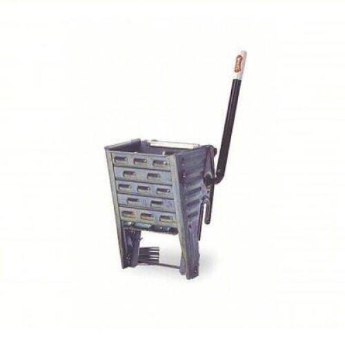 DESCRIPTION: (1) SIDE SQUEEZE MOP WRINGER BRAND/MODEL: 2W316 SIZE: Side Press, Steel, For Mop Size 40 oz, Silver, Compatible with 2W317/2W318 RETAIL$: