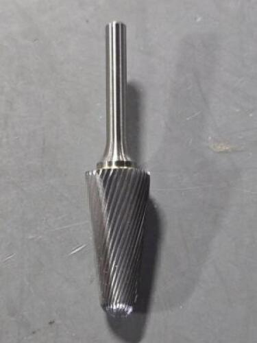 DESCRIPTION: (4) CARBIDE BALL NOSED CONE BURR BRAND/MODEL: WESTWARD 19D781 SIZE: SL-7 RETAIL$: $139.44 QTY: 4