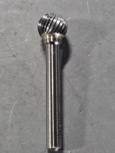 DESCRIPTION: (4) CARBIDE BALL BUR BRAND/MODEL: WESTWARD 19D705 SIZE: 11mm RETAIL$: $84.40 QTY: 4