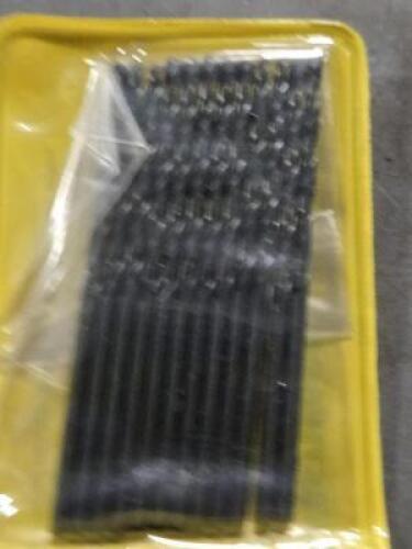 DESCRIPTION: (10) PACKS OF (12) JOBBER LENGTH DRILL BITS BRAND/MODEL: WESTWARD 4UM16 SIZE: #45 RETAIL$: $120.00 QTY: 10