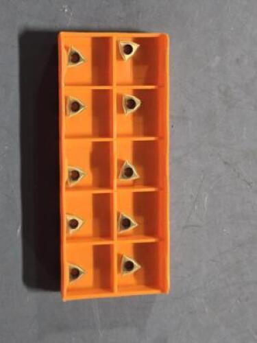 DESCRIPTION: (10) SOLID CARBIDE BORING INSERT BRAND/MODEL: HERTEL WPGT-21505 RETAIL$: $78.40 QTY: 10