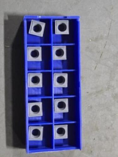 DESCRIPTION: (10) SCMT32.51ESJ CREMET TURNING INSERTS BRAND/MODEL: SUMITOMO SCMT09T394N-SJ T1200A RETAIL$: $80.23 QTY: 10