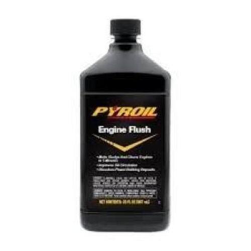 DESCRIPTION: (6) ENGINE FLUSH BRAND/MODEL: PYROIL SIZE: 30 FL OZ RETAIL$: $23.80 EA QTY: 6