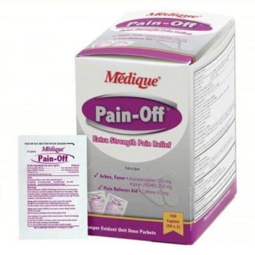 DESCRIPTION: (6) PAIN RELIEF TABLETS BRAND/MODEL: MEDIQUE #483T80 SIZE: 50 DOSES PER BOX RETAIL$: $10.64 EA QTY: 6