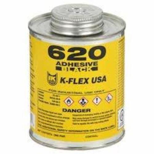 DESCRIPTION: (6) ADHESIVE BRAND/MODEL: K-FLEX #4VZR8 SIZE: 1 PT RETAIL$: $14.59 EA QTY: 6