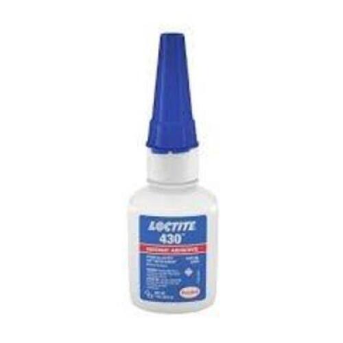 DESCRIPTION: (6) INSTANT ADHESIVE BRAND/MODEL: LOCTITE 430 SIZE: 1 OZ RETAIL$: $30.42 EA QTY: 6