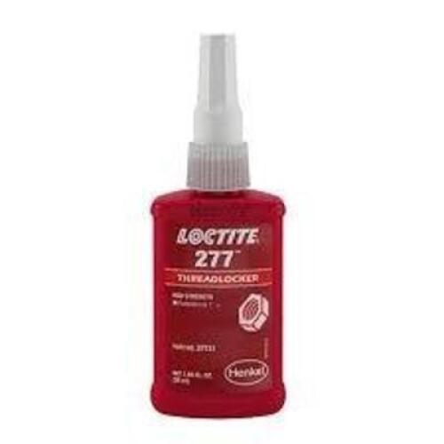DESCRIPTION: (6) THREADLOCKER BRAND/MODEL: LOCTITE 277 SIZE: 1.69 FL OZ RETAIL$: $60.00 EA QTY: 6