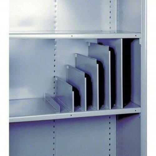 DESCRIPTION: (1) PACK OF (12) SHELF DIVIDER BRAND/MODEL: DD8632 INFORMATION: GRAY SIZE: 18X12 RETAIL$: $104.46 EA QTY: 1