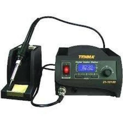 DESCRIPTION: (1) DIGITAL SOLDERING STATION BRAND/MODEL: TENMA #21-10120 RETAIL$: $79.99 EA QTY: 1