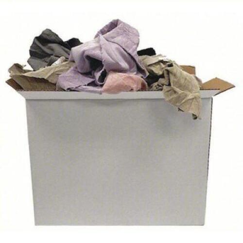 DESCRIPTION: (1) CASE OF RECLAIMED ASSORTED CLOTH RAG BRAND/MODEL: #5LVD7 SIZE: 10 LB RETAIL$: $16.87 EA QTY: 1