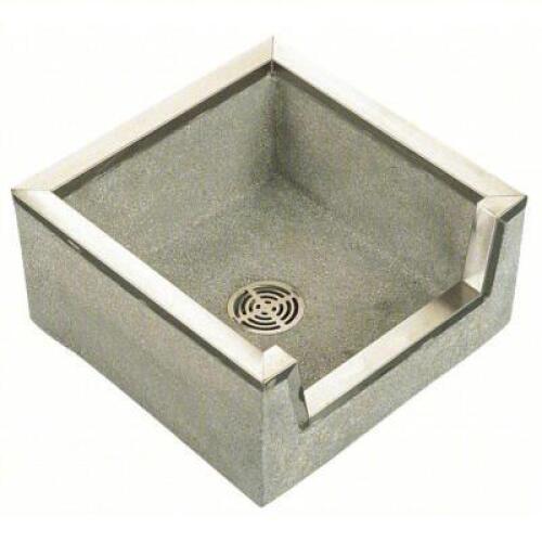 DESCRIPTION: (1) MOP SERVICE BASIN BRAND/MODEL: FIAT/5NFN3 INFORMATION: STAINLESS STEEL DRAIN RETAIL$: $683.89 SIZE: 20" X 20" X 10" BOWL QTY: 1
